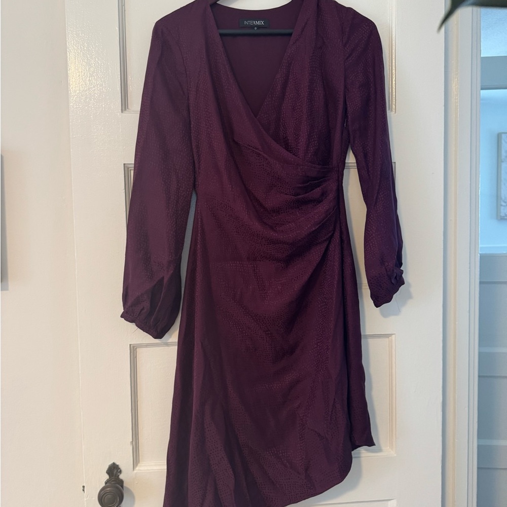 Intermix Egplant Dress
